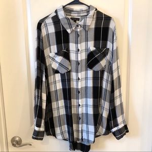 Lane Bryant Plaid Shirt
